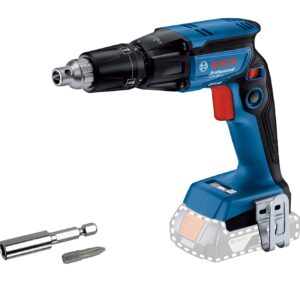 Bosch GTB 185-Li Professional Cordless Drywall Screwdriver, 18V, 4,500 rpm, 32 Nm, PowerSAVE mode, 0.95 kg + 1 x Screwdriver Bit PH2 (Solo Tool - 18V Batteries & Charger sold separately)