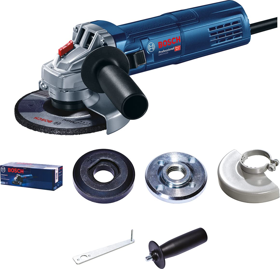 Bosch Professional GWS 12-125 S Small Angle Grinder - Image 5