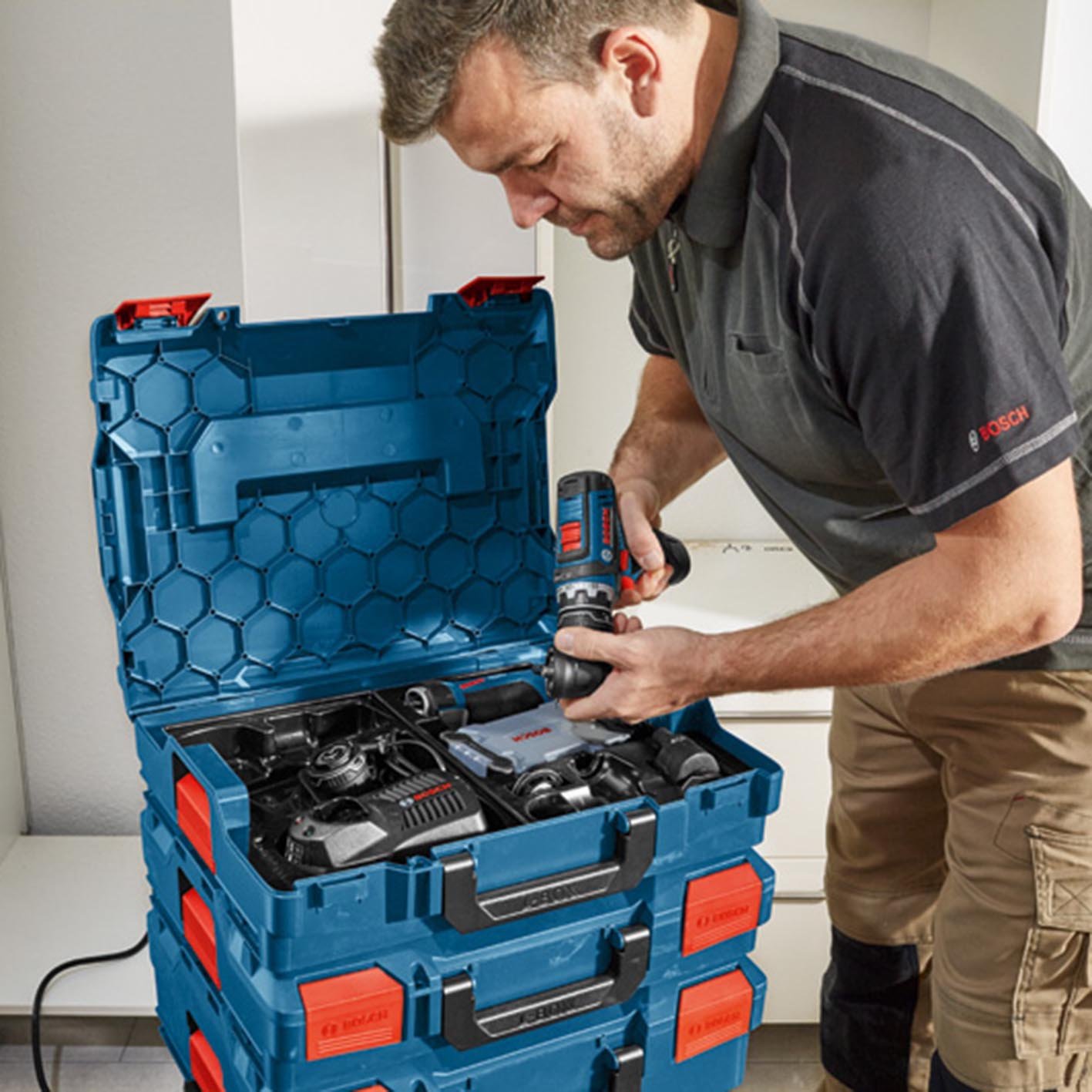 Bosch L-BOXX 102 Professional - Stackable Tool Box/Storage Case - Image 4