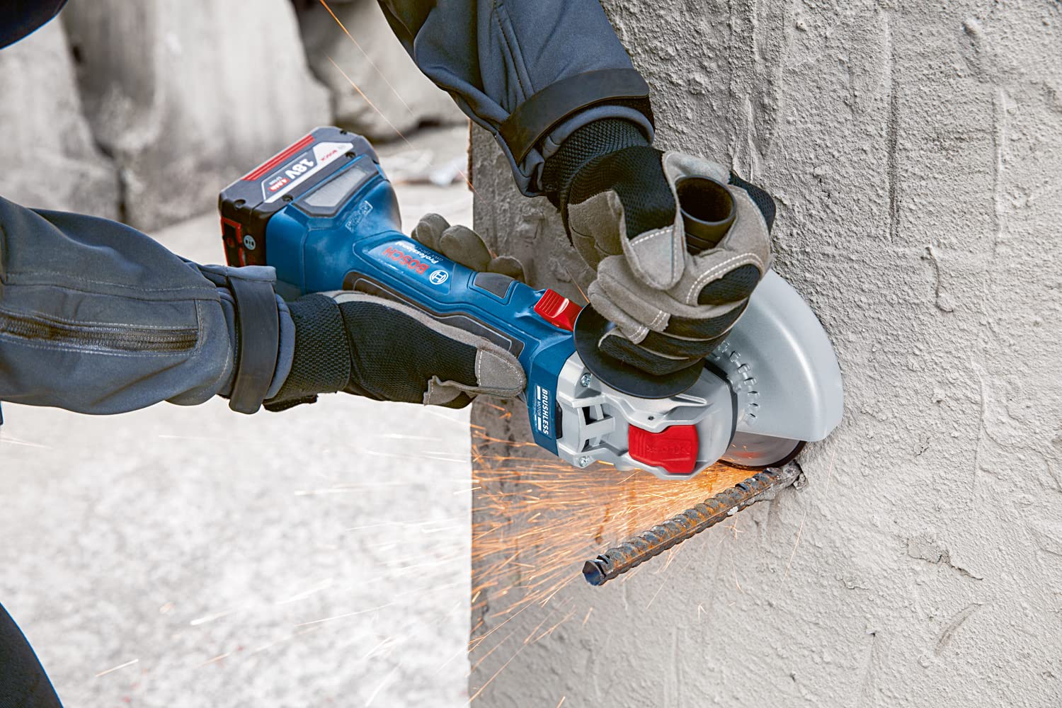 Bosch Professional GWX 180 LI Small Angle Grinder - Image 3