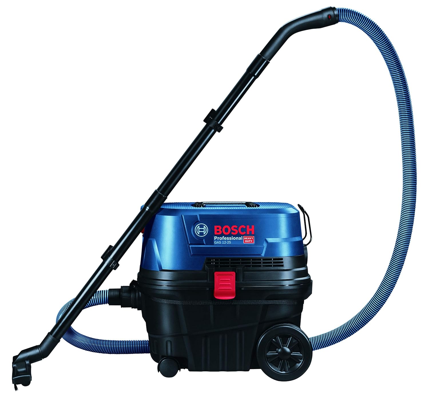 Bosch Gas 12-25 Heavy Duty Wet/Dry Vacuum Cleaner, 1,250W, 25 l Vol, 200 mbar, Click & Clean System with HEPA Filter, 9 kg + Accessories, 1 Year Warranty - Image 5