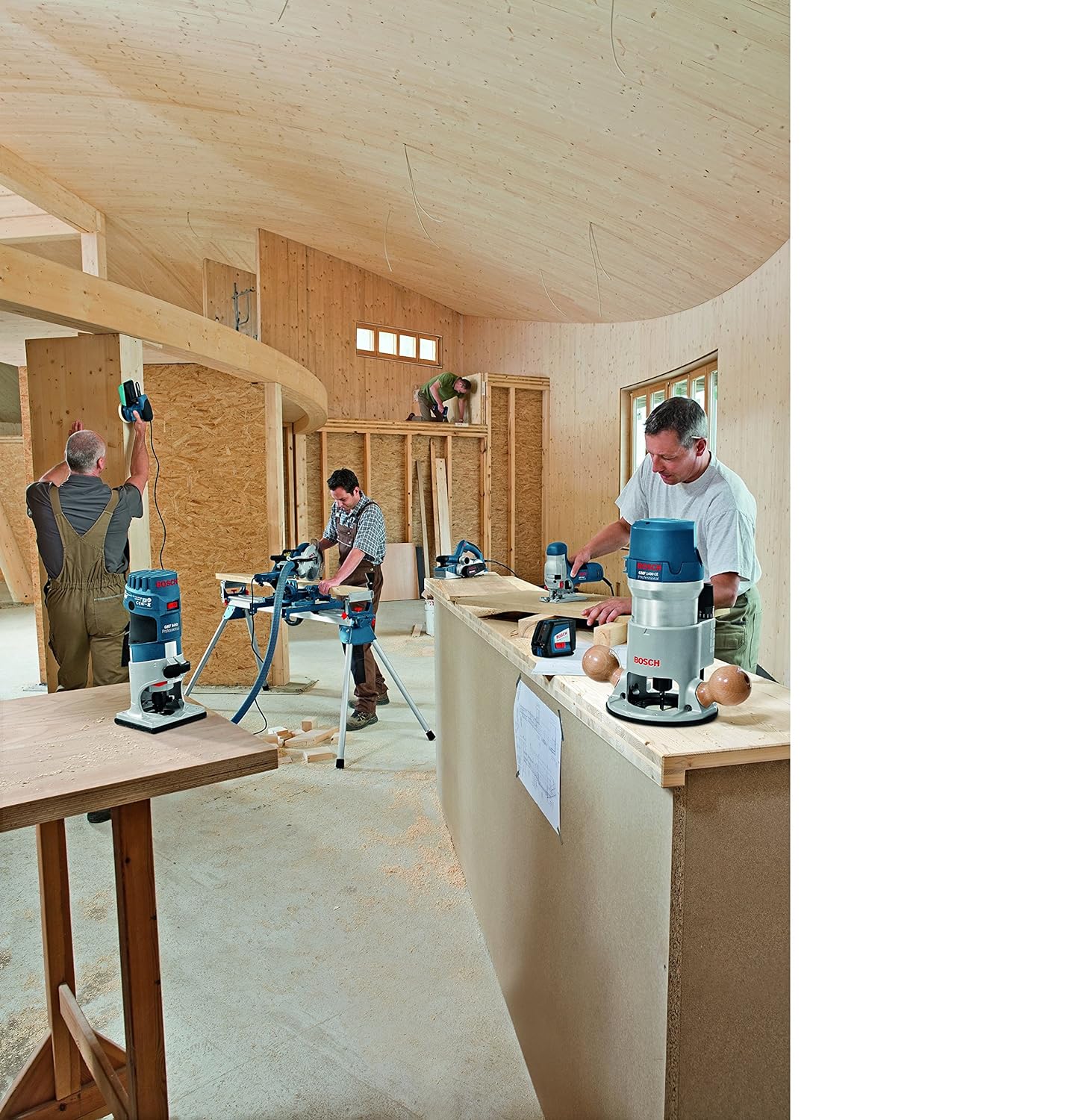 Bosch GEX 125-1 AE Heavy Duty Electric Random Orbit Sander, 250W, 12,000 rpm, 24,000 opm, 125 mm Pad Dia., Hook-and-Loop Fastening,1.3 kg + Microfilter box & Bosch Sanding Disc, 1 Year Warranty - Image 3
