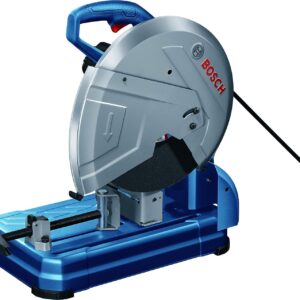 Bosch GCO 14-24 J Heavy Duty Corded Electric Metal Cut Off / Chop Saw, 2,400W, 355 mm, Soft Start, Spindle Lock, Robust Base, 18 Kg + 1 Bosch cutting disc, 1 Year Warranty
