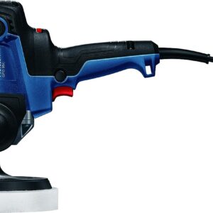 Bosch GPO 950 Heavy Duty Electric Polisher, 950 W, M14, 2,100 rpm, 180 mm Dia., Variable Speed, Constant Speed, Soft Start, 2.3 kg + 4 Bosch Accessories, 1 Year Warranty