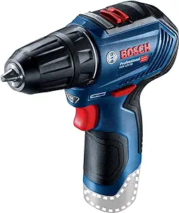 Bosch GSR 12V-30 Heavy Duty Cordless Drill Driver, Brushless Motor,12V, Variable Speed, 10mm Chuck, 0.72 Kg (12V Batteries and Chargers sold separately)