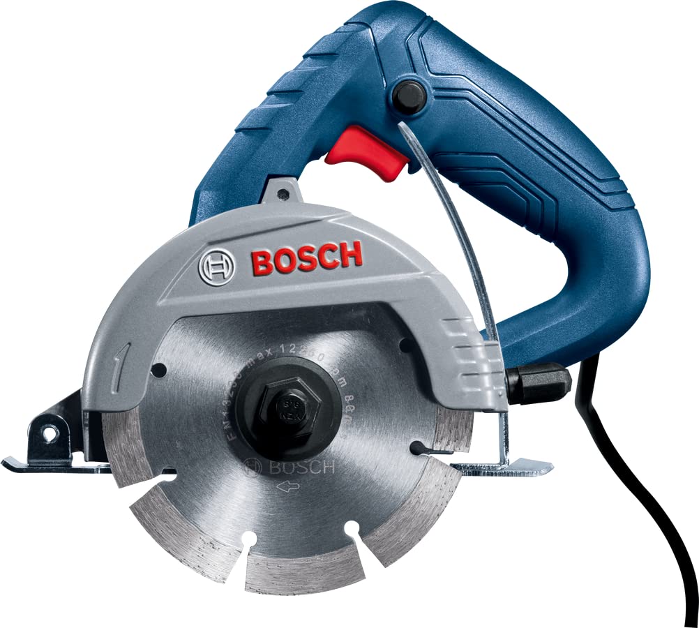 Bosch GDC 141 Corded Electric Diamond Tile/Marble Cutter, 1,450W, 125 mm Disc Dia., 12,000 rpm, Double Insulation, Overload Capacity, 3 kg + Hex Key & Hexagon Socket Wrench, 1 Year Warranty - Image 5