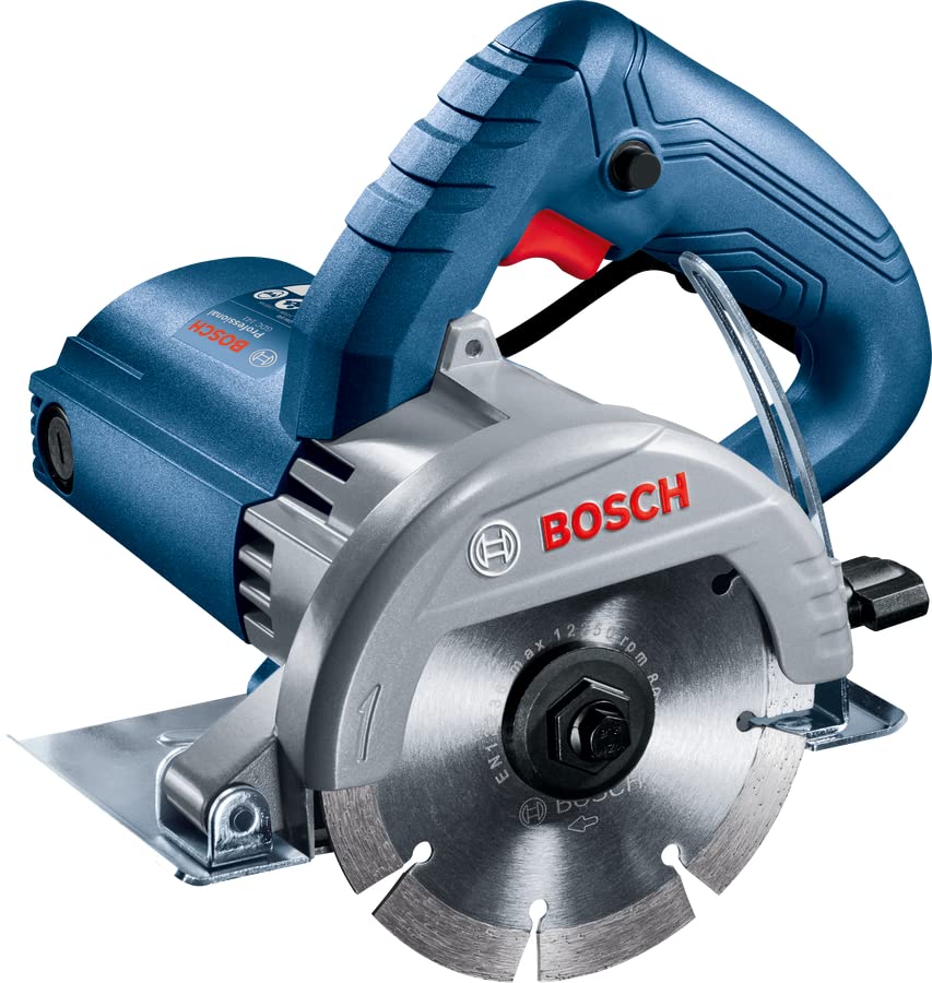 Bosch GDC 141 Corded Electric Diamond Tile/Marble Cutter, 1,450W, 125 mm Disc Dia., 12,000 rpm, Double Insulation, Overload Capacity, 3 kg + Hex Key & Hexagon Socket Wrench, 1 Year Warranty - Image 4