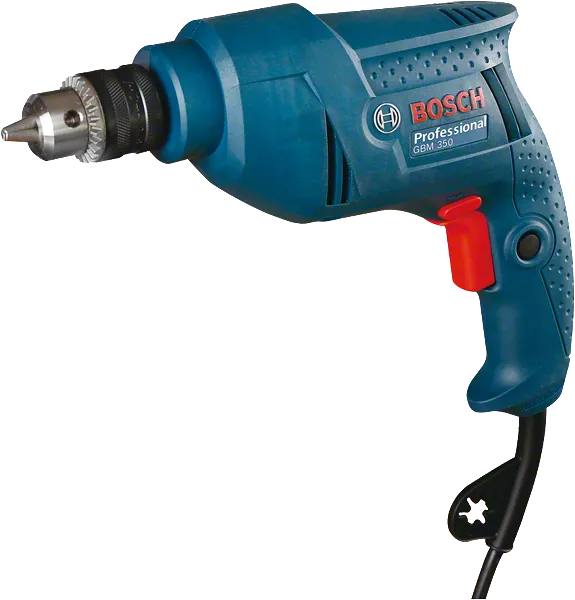 Bosch Gbm 350 Professional Rotary Drill, Wood & Metal Work (350 Watt Blue), 1 Pack&Bosch X30Ti Drill Bit and Driver Bit Set (30-Pieces)&Bosch Masonry Drill Bit Set (5-Pieces) - Image 2