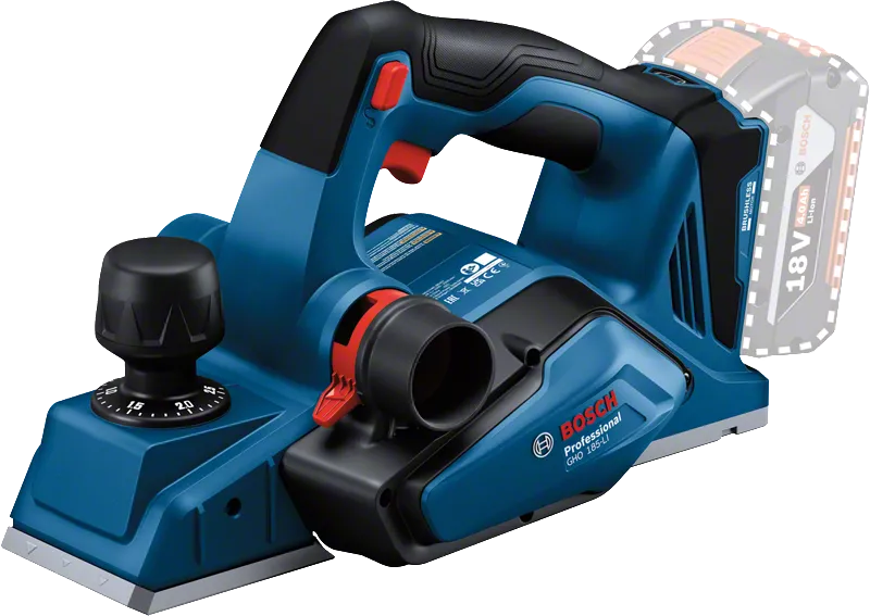 Bosch GHO 185-LI Cordless Planer - Image 2