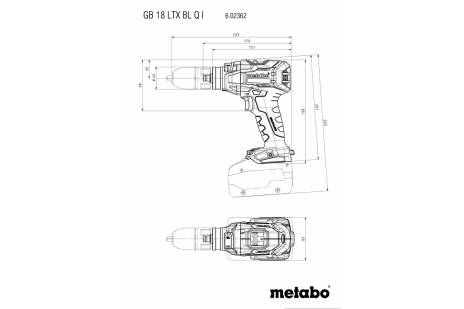 Metabo GB 18 LTX - Image 3