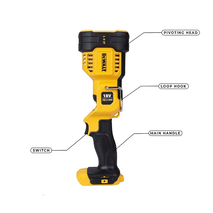 Dewalt DCL043-XJ Cordless LED Spot Light - Image 2