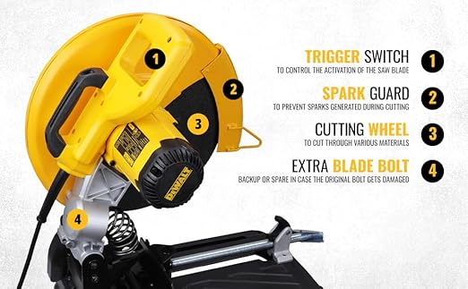D28870-IN 355mm Heavy Duty Chop Saw - Image 2