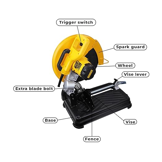 D28870-IN 355mm Heavy Duty Chop Saw - Image 3