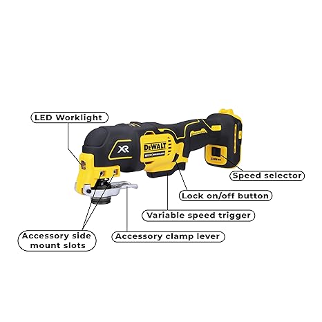 Dewalt DCS356N-XJ XR Oscillating Tool - Image 2