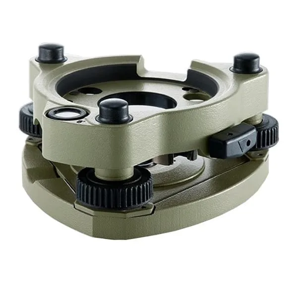 Tribrach with 5/8" Female Thread for Total Station & GNSS Tripod | Surveying Equipment Adapter