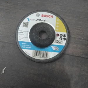 Bosch 100x6 mm Grinding Wheel for Metal | A24RBF Disc | 15300 RPM | 2 608 603 686