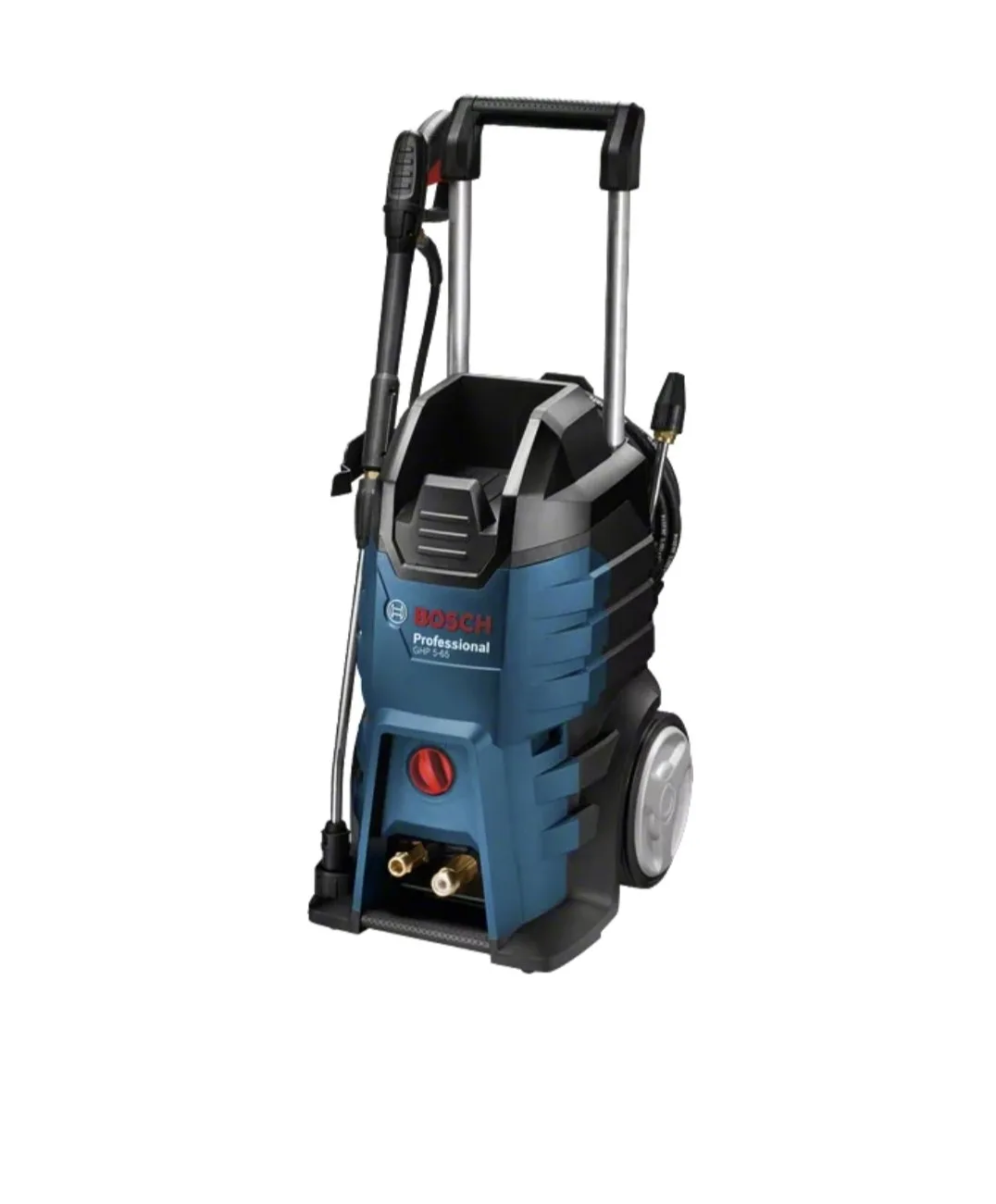 Bosch GHP 5-65 Professional Pressure Washer | 160 Bar, Brass Pump, Compact Power Washer for Industry