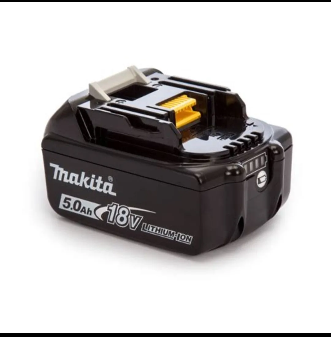 Makita BL1850B 18V LXT Lithium-Ion 5.0Ah Battery Pack with LED Indicator – Fast Charging & Long Runtime